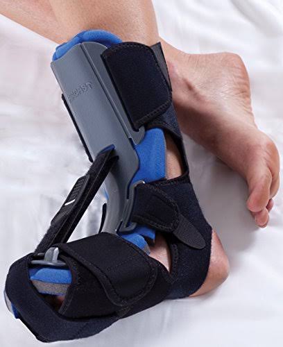 Aircast AirHeel Ankle Support Brace and Dorsal Night Splint Care Kit, Large L836598