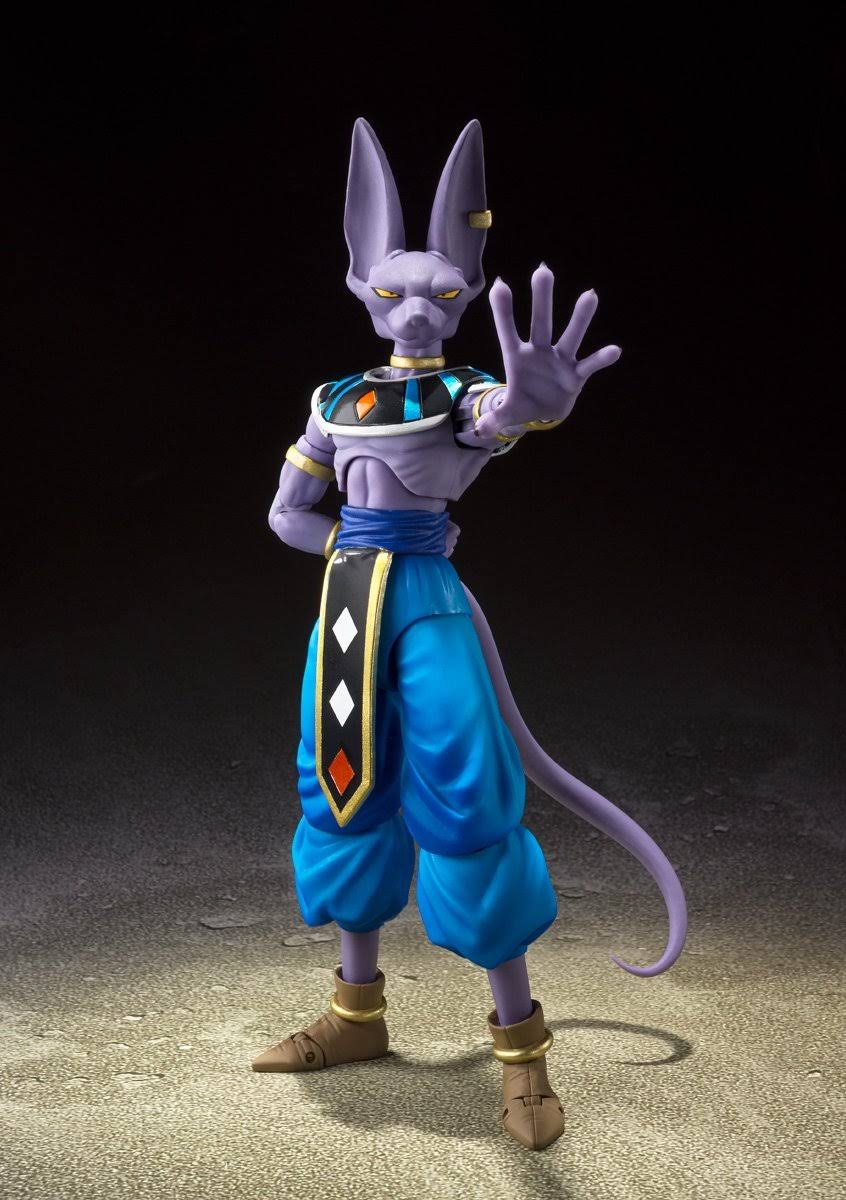 Bandai Tamashii Nations Dragon Ball Super S.H.Figuarts Beerus SDCC 2021 Event Exclusive Color Edition