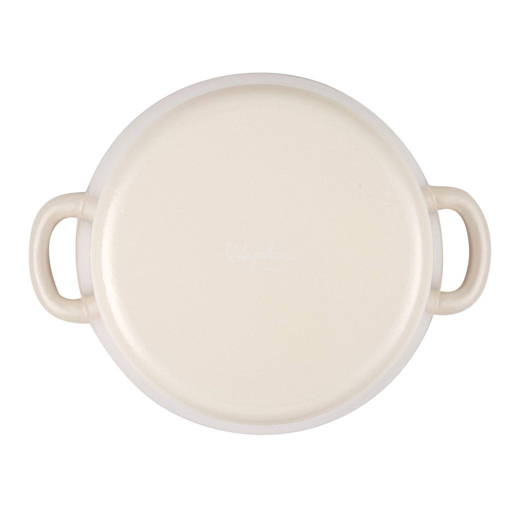Ayesha Curry 6-Quart Cast Iron Enamel Dutch Oven French Vanilla Y209454