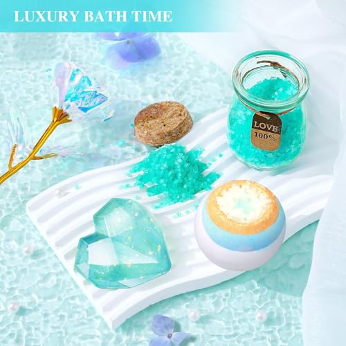 LUCOTIYA Self Care Gift Basket with Blanket for Women B366271
