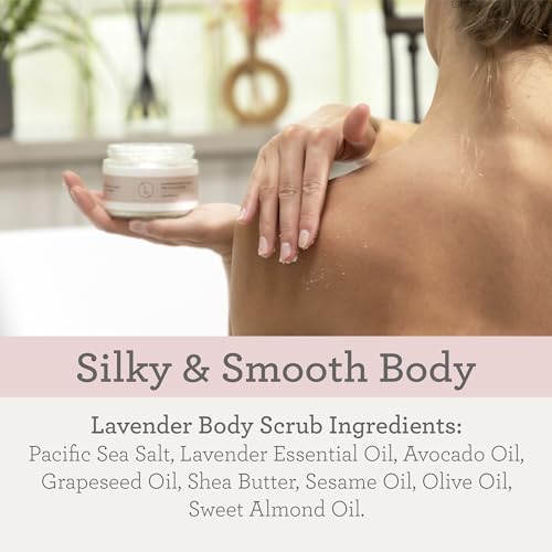 Lizush Luxury Spa Gifts for Women - 6 Piece Lavender Body Care Set K72960