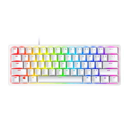 Razer Huntsman Mini Clicky Optical Switch Mercury 60% Gaming Keyboard Y997
