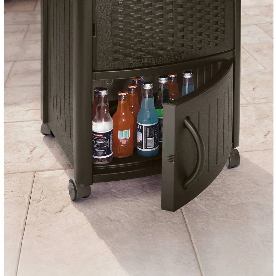 Suncast Resin Wicker Cooler J9594
