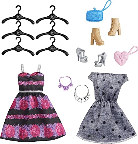 Barbie Fashionistas Doll & Ultimate Closet Playset with Clothes & 12 Accessories R67716