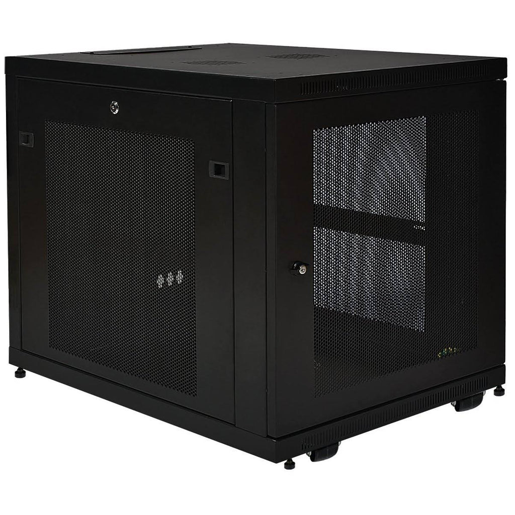 Tripp Lite SR12UB 12U Rack Enclosure Server Cabinet Doors and Sides 1,000lb Capacity