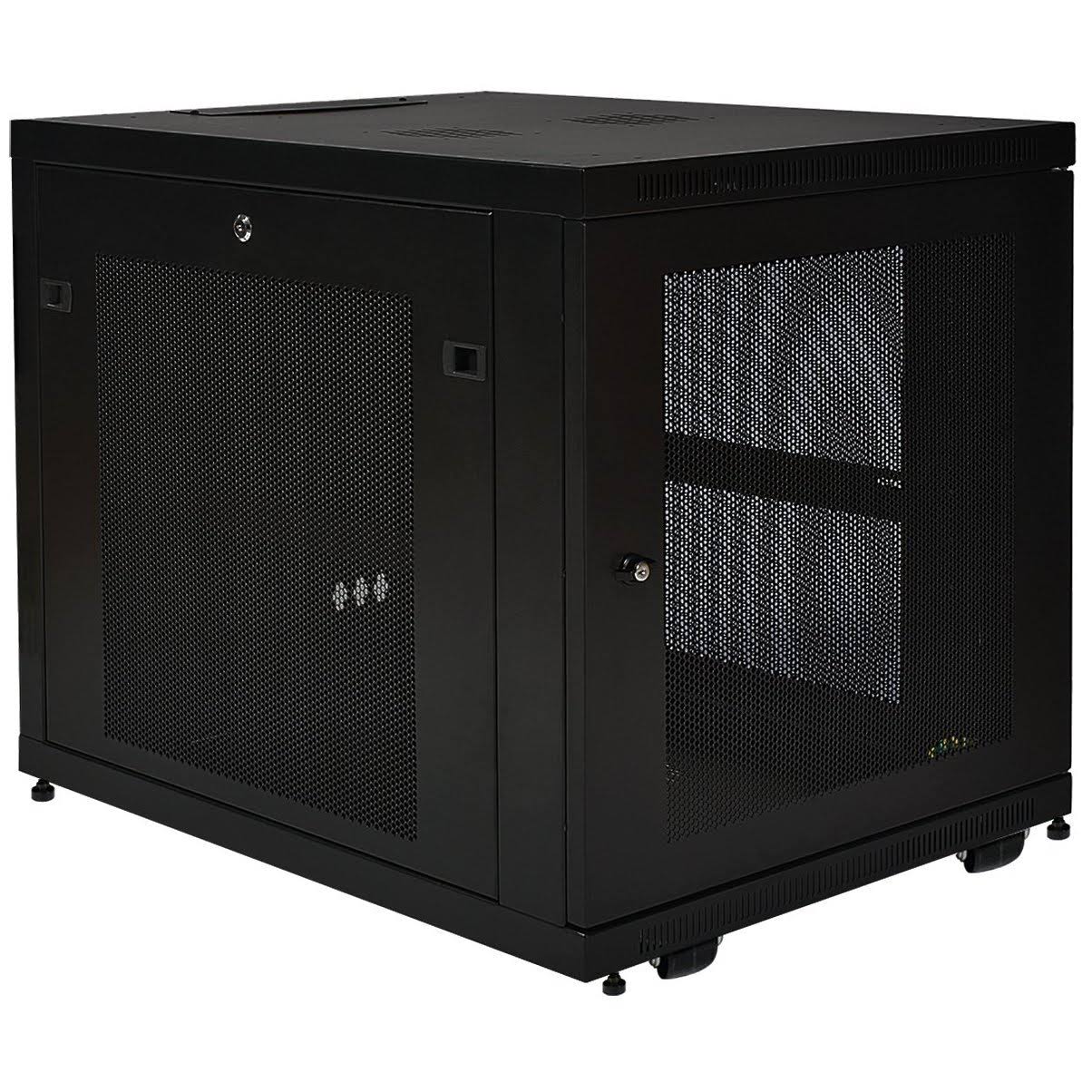 Tripp Lite SR12UB 12U Rack Enclosure Server Cabinet Doors and Sides 1,000lb Capacity