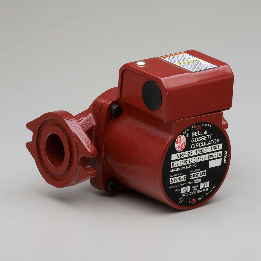 Bell & Gossett 103251 NRF-22 Cast Iron Wet Rotor Circulator Pump F34245