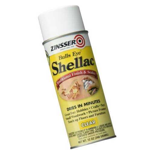 Zinsser 12 oz Clear Bulls Eye Spray Shellac X22319