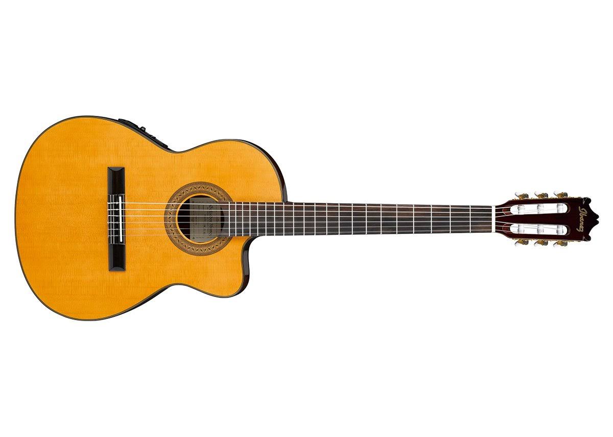 Ibanez GA5TCE Classical Acoustic Guitar, Amber High Gloss R2970