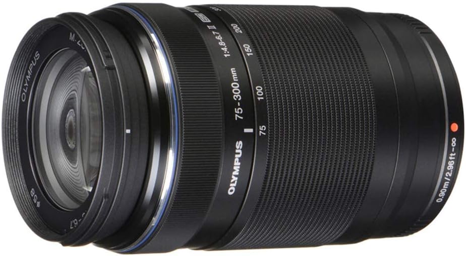 OLYMPUS M.Zuiko Digital ED 75 to 300mm II F4.8-6.7 Zoom Lens, for Micro Four Thirds Cameras