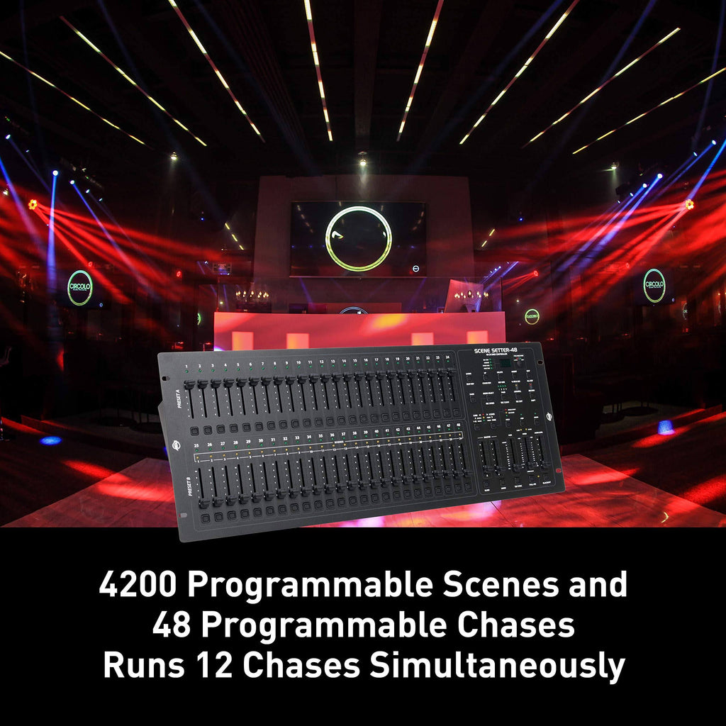 American DJ Scene Setter 48-Channel DMX Console I889