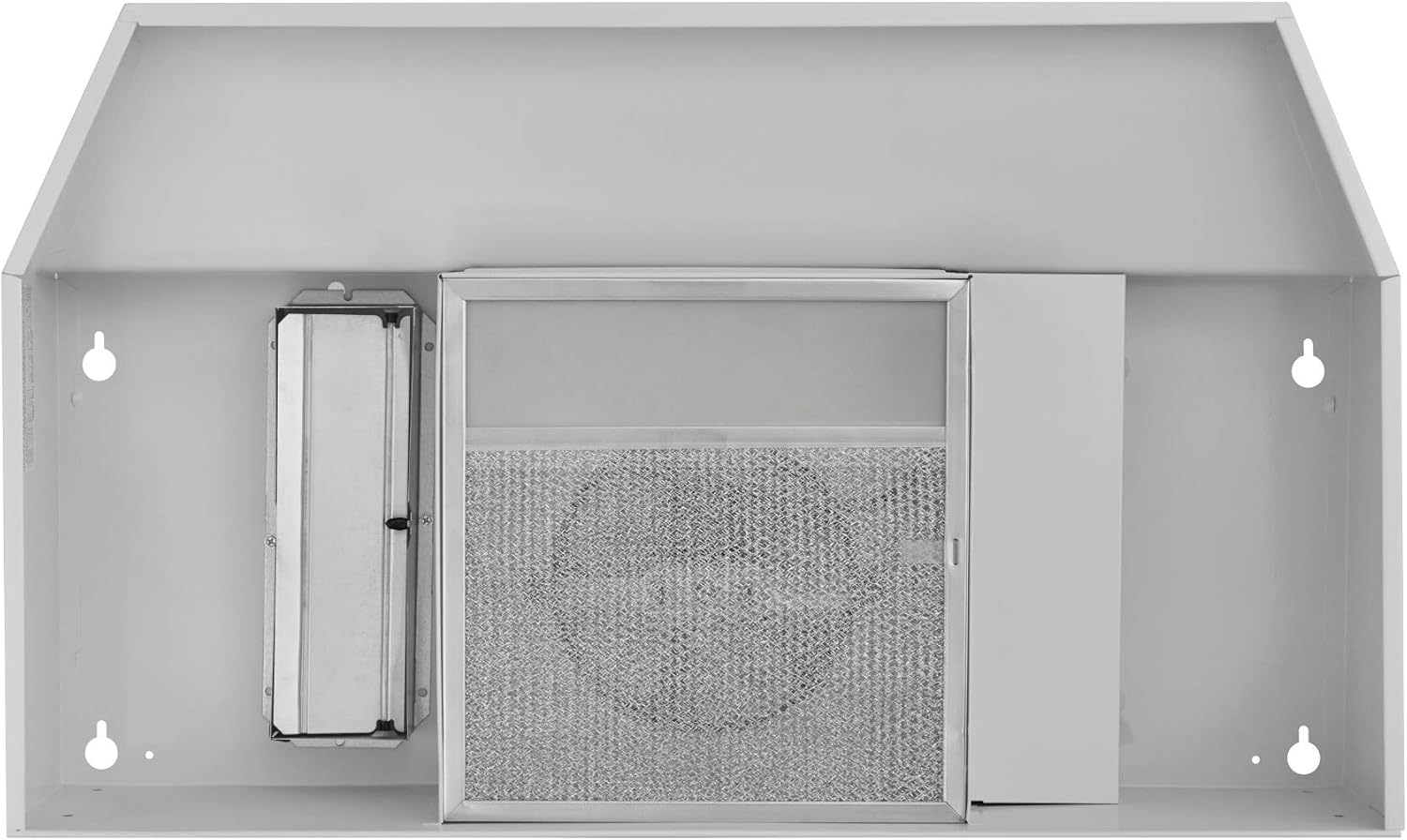 Broan-NuTone 42-inch Under-Cabinet Range Hood with 2-Speed Exhaust Fan and Light, White V7148