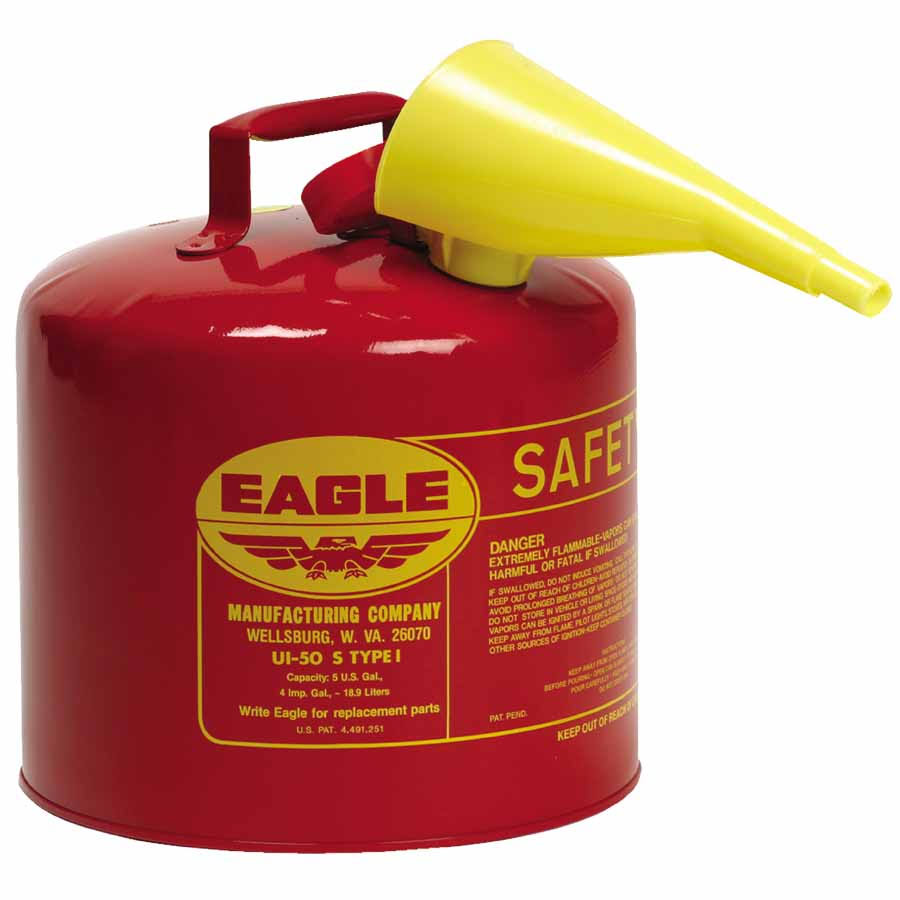 Eagle Type I Red Safety Can, 1-gal. J3564