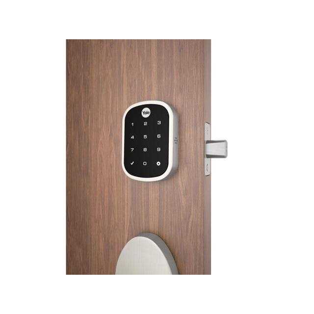 Yale YRD256-ZW Real Living Slim Keyless Deadbolt with Touchscreen and Bluetooth O21677