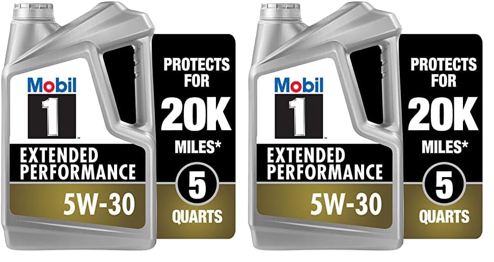 Mobil 1 Advanced Fuel Economy Full Synthetic Motor Oil 0W-20, 5 Quart A306