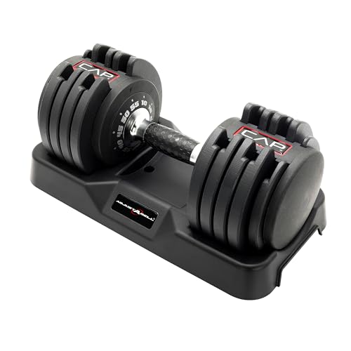 CAP Barbell ADJUSTABELL Adjustable Round Dumbbell Weights O461