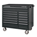 U.S. General 44 in. x 22 in. Double Bank Roller Cabinet, Black 64443