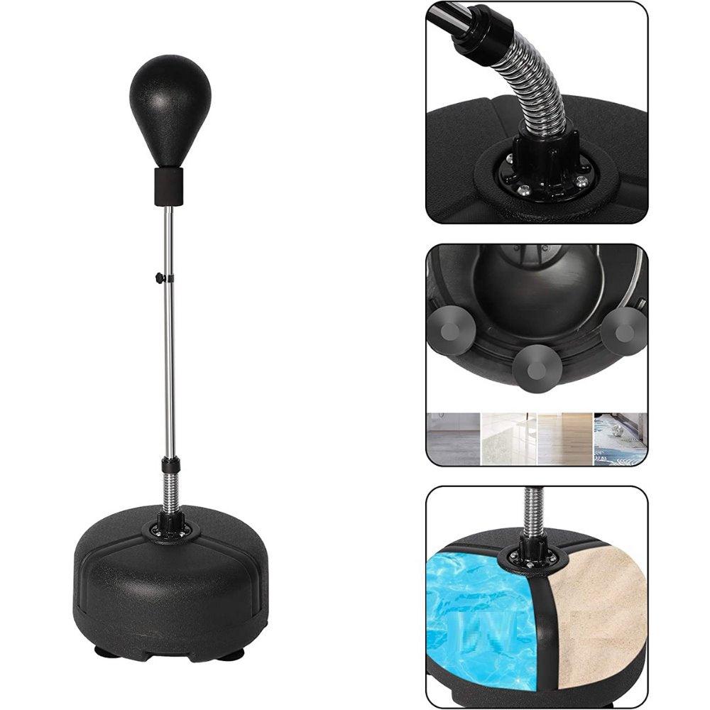 Premium Punching Bag Stand Boxing Set Adjustable Adults Reflex Sport H932235