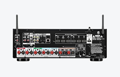 Denon AVR-S760H 7.2-Channel Home Theater AV Receiver 8K X885