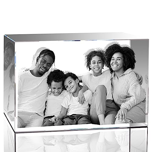 3D Crystal Photo Customized Picture Gift for Wife Mom Dad M953616