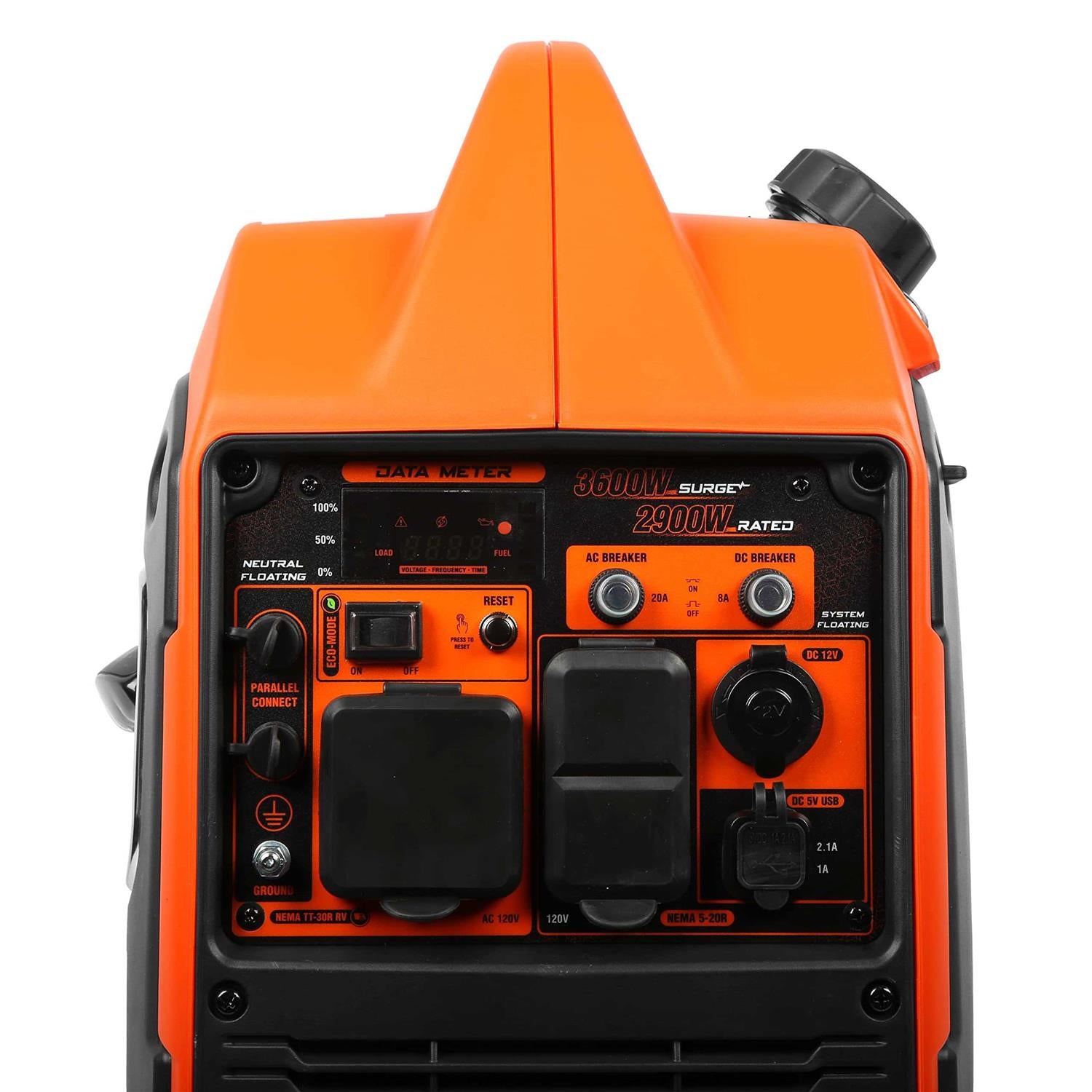 WEN 3600-Watt Portable Inverter Generator, RV-Ready, Quiet B9530