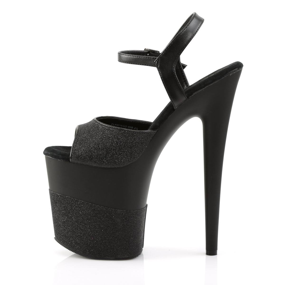 Pleaser FLAMINGO-809-2G Ankle Strap Platform Heel Gold 11 H1041