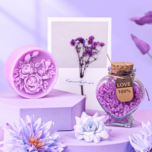 Lavender Spa Gift Basket with Flannel Blanket for Women Mom Sister Q9243