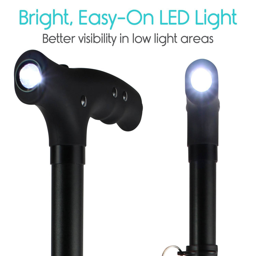 Vive LED Folding Cane Adjustable D3020
