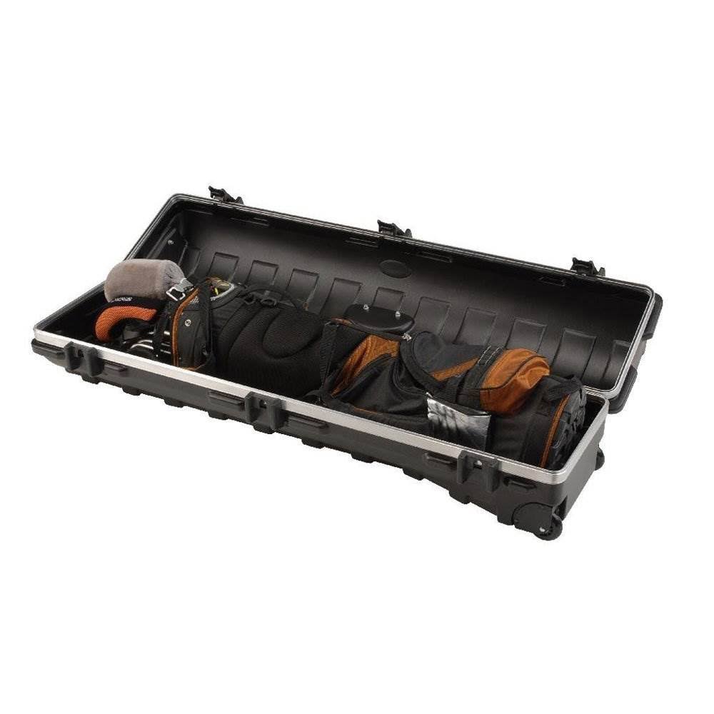 SKB Cases Deluxe ATA Hard Plastic Wheeled Golf Bag Travel Case E176707