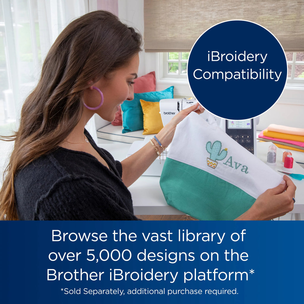 Brother SE700 Computerized Sewing & Embroidery Machine S9143