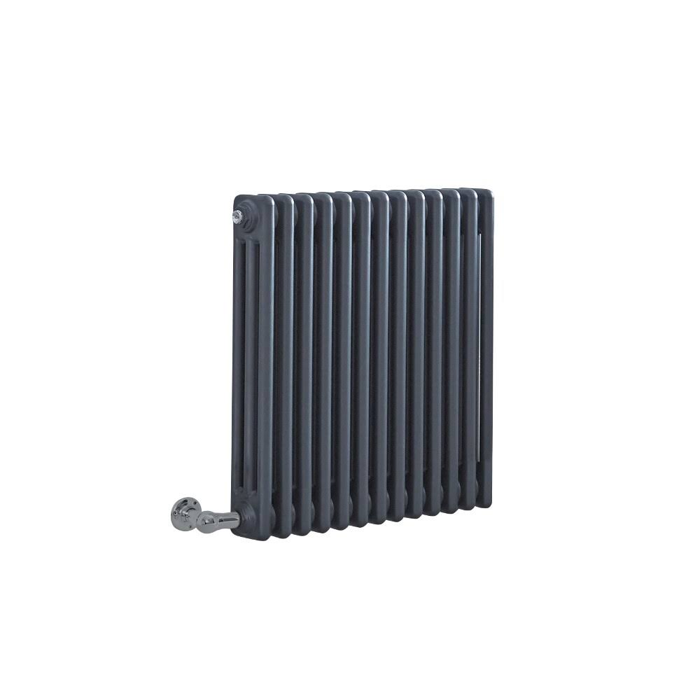 Hudson Reed Regent Cast Iron Electric Radiator Anthracite Q412
