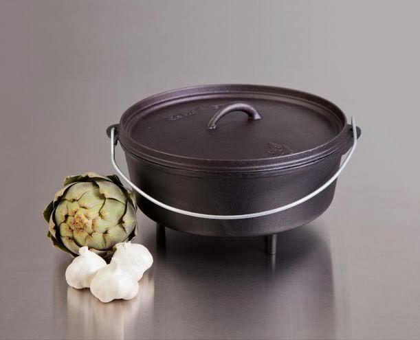 Camp Chef 12 inch Cast Iron Dutch Oven, 8 qt Z89643