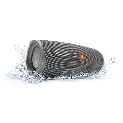 JBL Charge 4 Portable Waterproof Bluetooth Speaker - Black (Renewed) A33506