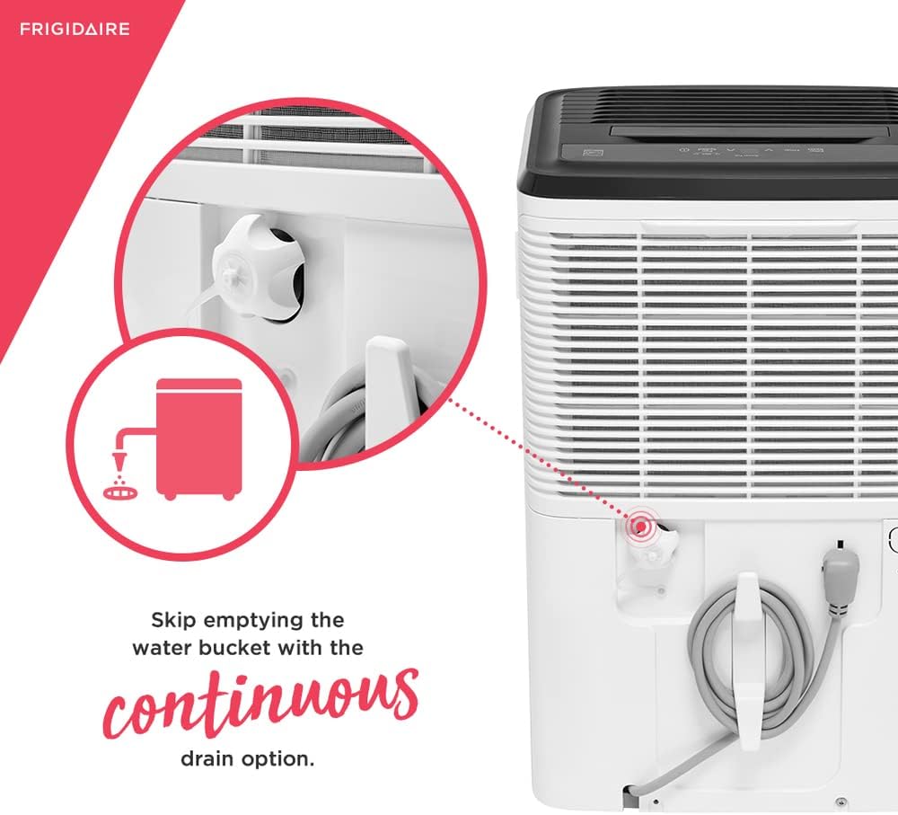 Frigidaire 50 Pint Dehumidifier, White A46316