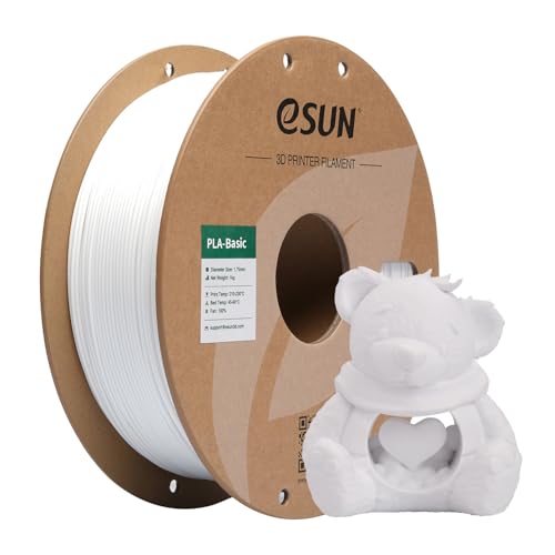 eSUN PLA Basic Filament 1.75mm 1KG Black 2Pack Y749548