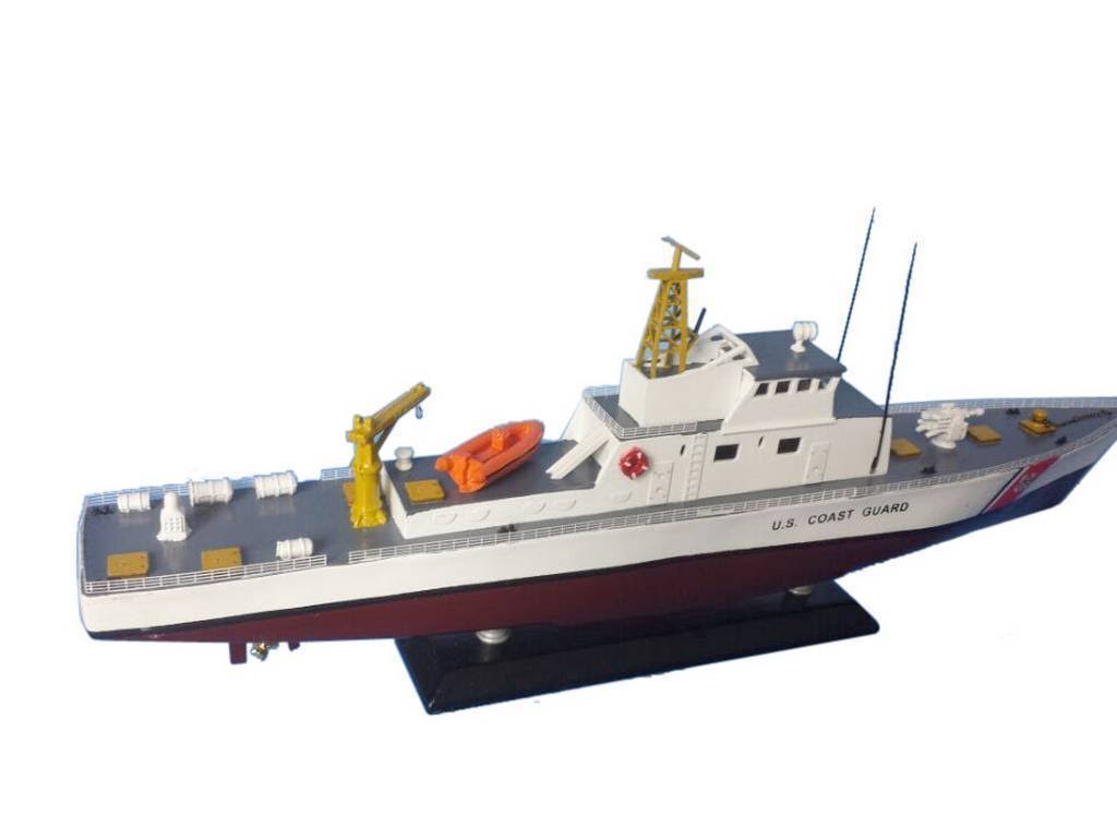 Hampton Nautical USCG Coastal Patrol Boat 18 Wooden Model Boat D495814
