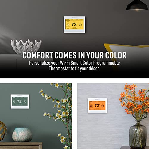 Honeywell Home RTH9585WF Wi-Fi Smart Color Thermostat, 7-Day Programmable, Touch Screen, Energy Star, Alexa Ready I259972