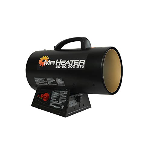 Mr. Heater MH60QFAV 60,000 BTU Portable Propane Forced Air Heater V26549