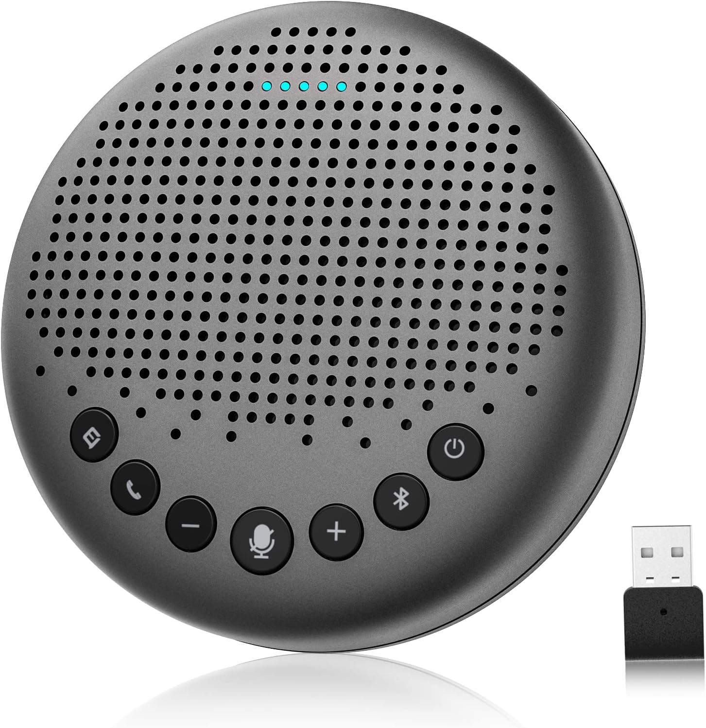 eMeet Luna Lite Bluetooth Speakerphone with Microphone, Noise Cancelling, for Conference Calls U28557