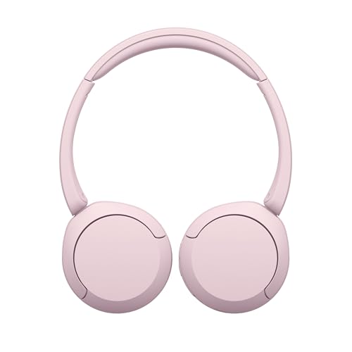 Sony WH-CH520 Wireless Bluetooth On-Ear Headphones with Microphone, Pink C668