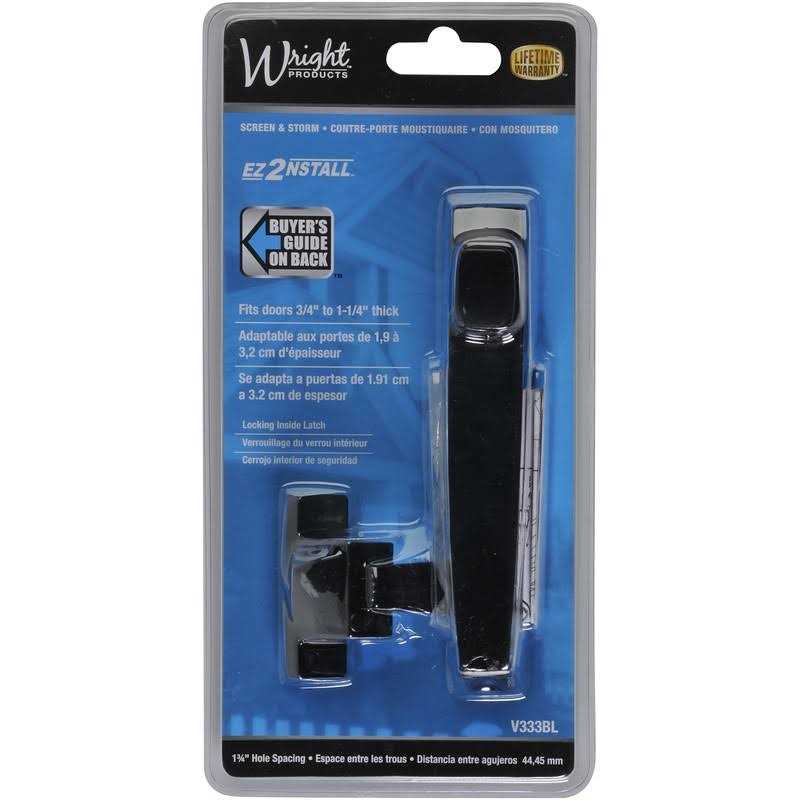 Wright Products V333BL Push Button Latch D4689
