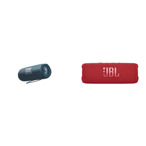 JBL Flip 6 Portable Bluetooth Speaker, IPX7 Waterproof, Blue H15391