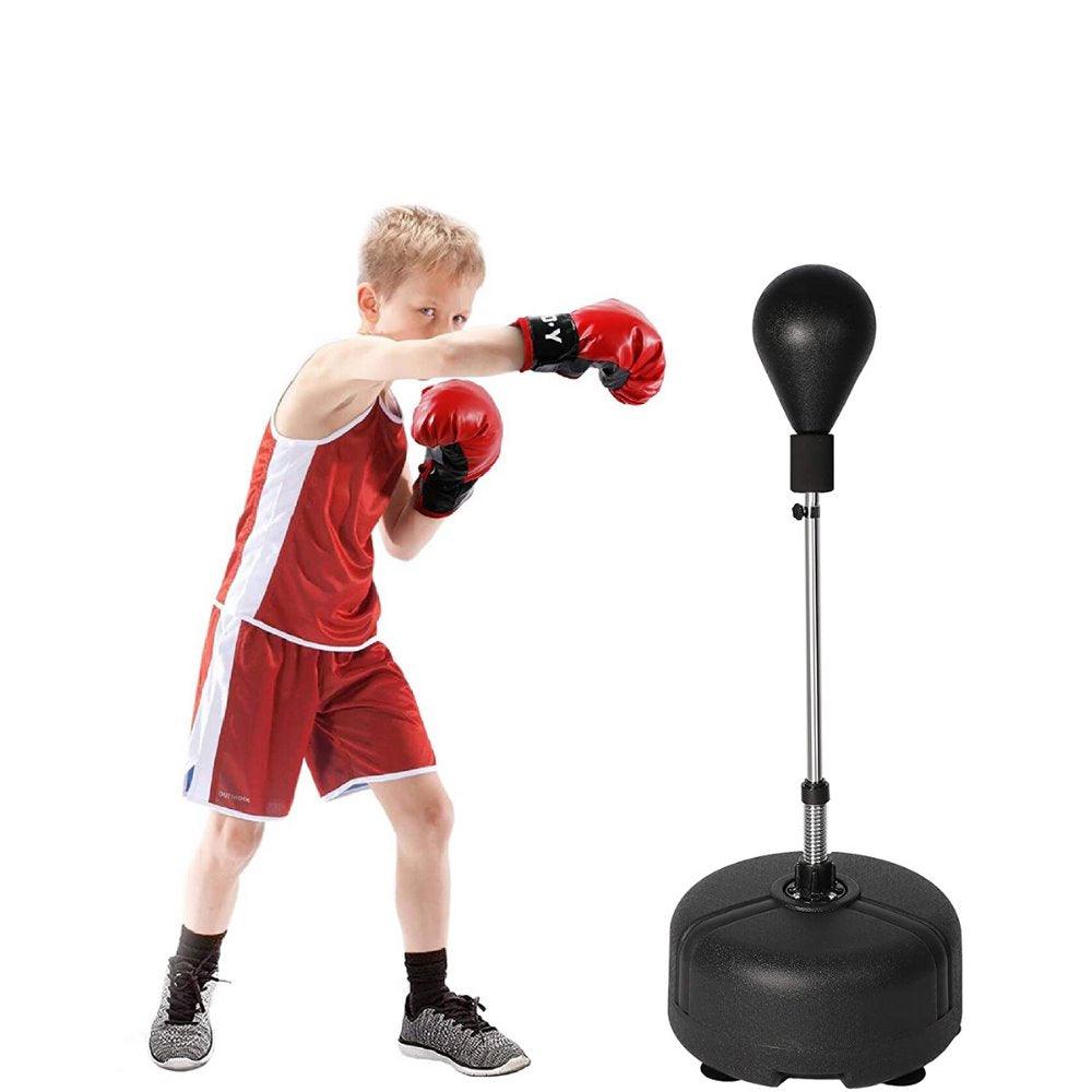 Premium Punching Bag Stand Boxing Set Adjustable Adults Reflex Sport H932235