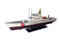 Hampton Nautical USCG Coastal Patrol Boat 18 - United States Wooden Model Boat - Limited Edition