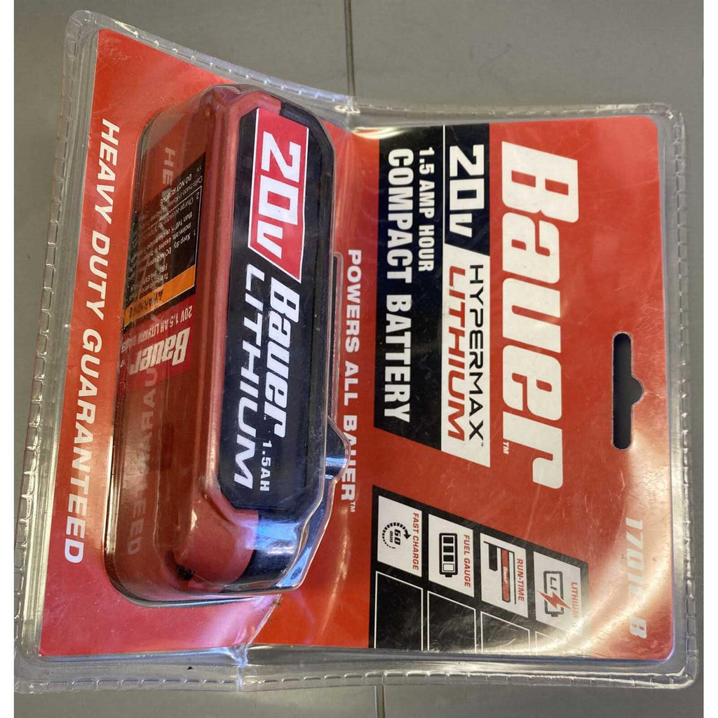 Bauer 20V 1.5 Ah Lithium-Ion Compact Battery T2744
