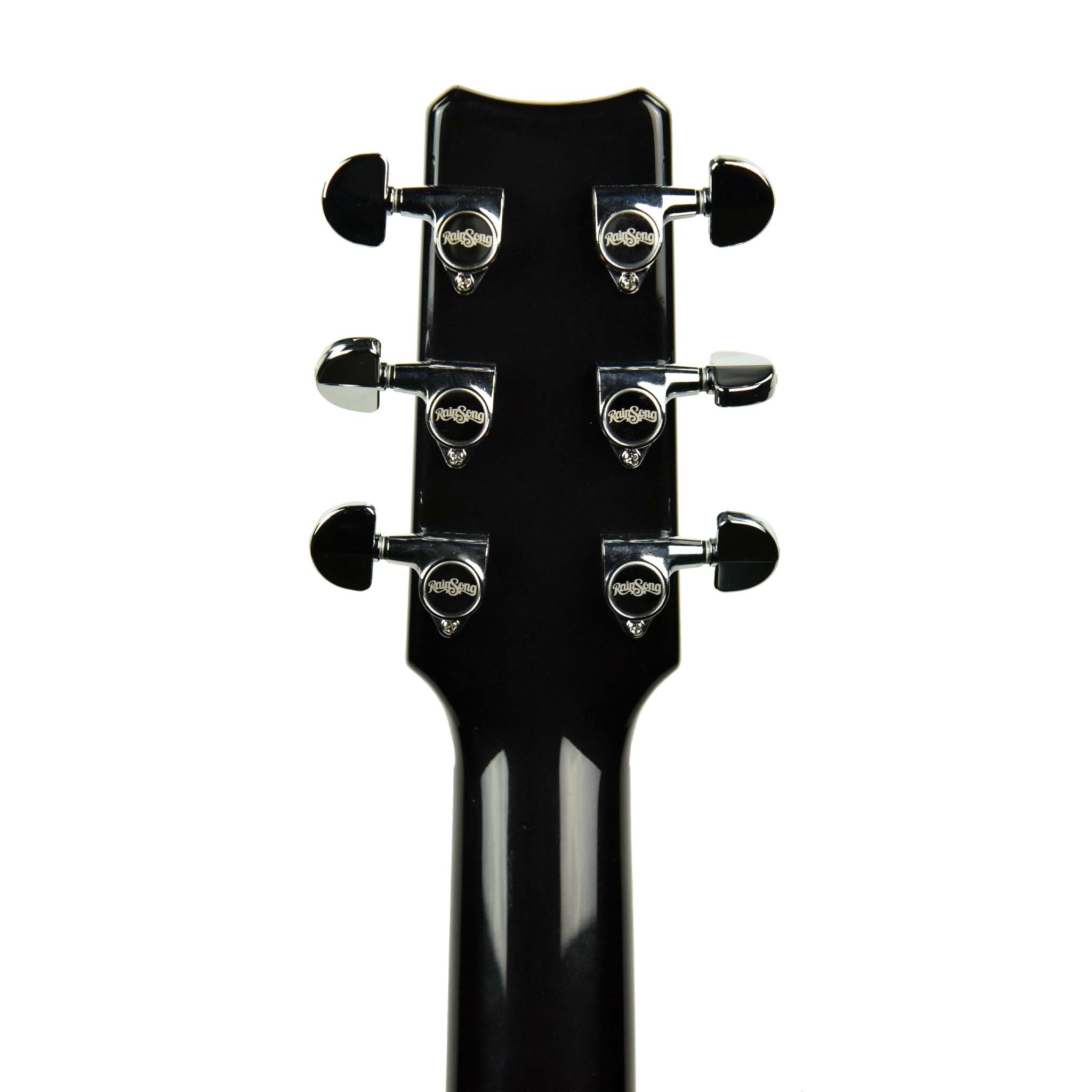 Rainsong BI-WS1000N1 Black Ice Series Acoustic-Electric Guitar with Case Z75795