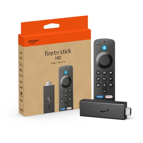 Amazon Fire TV Stick HD (newest model), Alexa Voice Remote, HD streaming F8997