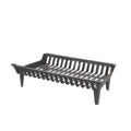 HY-C G800-27 Cast Flat Bottom Style Fireplace Grate with Cast-on 4x22 Legs