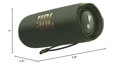 JBL Flip 6 Portable Bluetooth Speaker, IPX7 Waterproof, Blue H15391