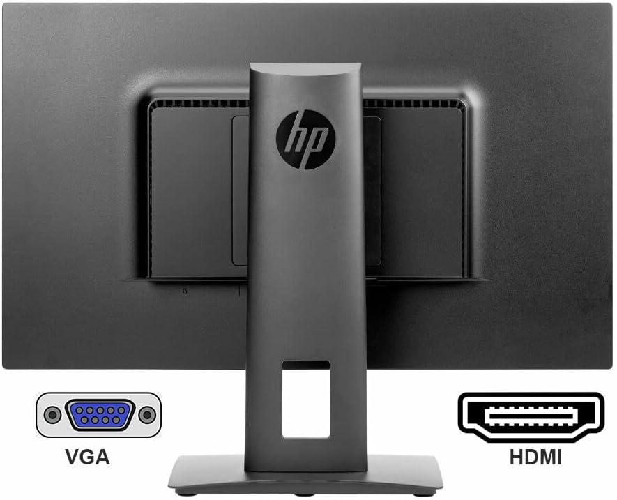 HP VH240A 24 Inch FHD Anti-Glare Monitor, VGA HDMI, Renewed M31195